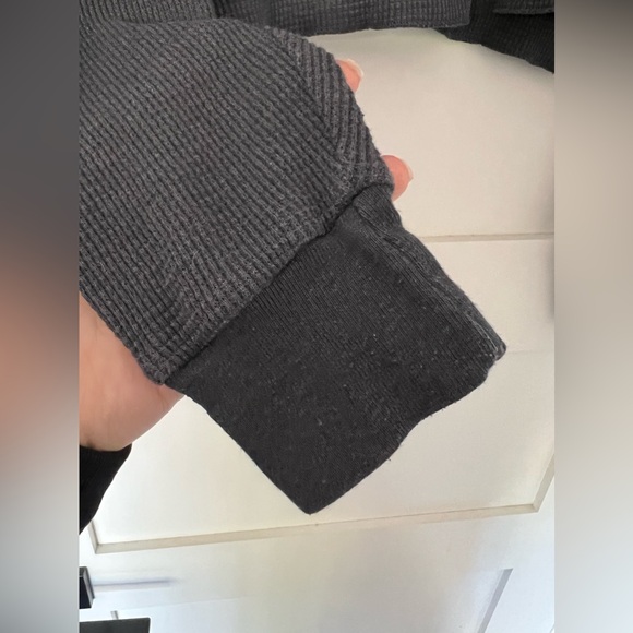 TNA Alamo Waffle Crew Boxy Longsleeve - Picture 9 of 12